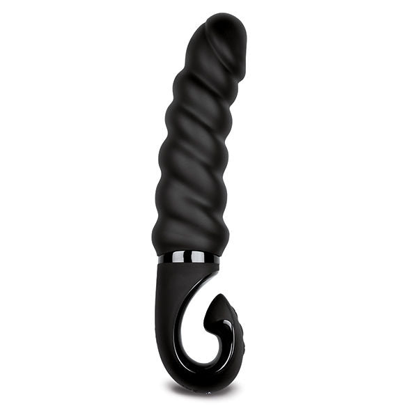 G-VIBE - G-JACK 2 - MELNS VIBRĒJOŠS DILDO