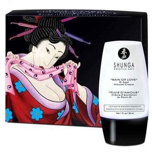 SHUNGA - CRÈME STIMULANTE RAIN OF LOVE POINT G - LoveYou.lv