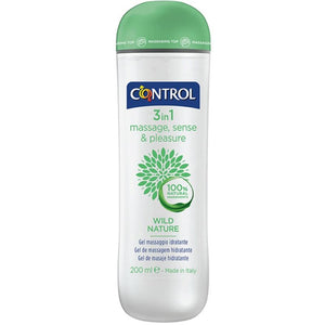 CONTROL - WILD NATURE GEL MASAJE 3 FI 1 200 ML CONTROL LUBES