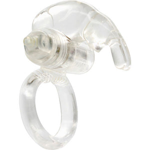 SEVEN CREATIONS - TRANSPARENT SILICONE VIBRATOR RING SEVEN CREATIONS