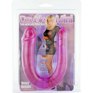 SEVEN CREATIONS - PENIS WITH TWO FLEXIBLE JELLY HEADS SEVEN CREATIONS