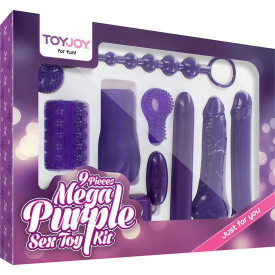 TOYJOY - ТОЛЬКО ДЛЯ ТЕБЯ МЕГА ФИОЛЕТОВЫЙ НАБОР СЕКС-ИГРУШЕК