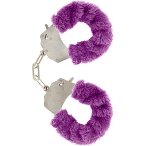 TOYJOY - MANCHETTES AMUSANTES FURRY BONDAGE VIOLET TOYJOY