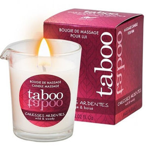 RUF - TABOO MASSAGE CANDLE FOR HIM CARESSES ARDENTES FERN AROMA RUF