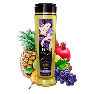 SHUNGA - HUILE DE MASSAGE ÉROTIQUE LIBIDO 240 ML HUILES SHUNGA