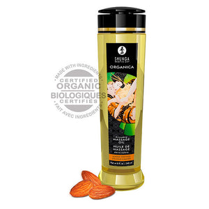 SHUNGA - ORGANIC ALMOND MASSAGE OIL 240 ML SHUNGA OILS