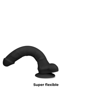 COCK MILLER - SILICONE DENSITY COCKSIL ARTICULABLE BLACK 24 CM COCK MILLER