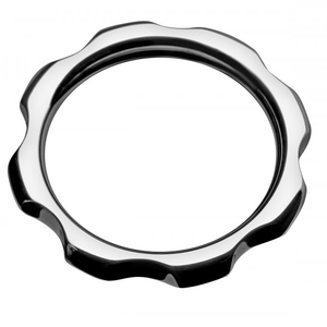 METAL HARD - METAL TORQUE RING FOR PENIS AND TESTICLES 45MM - LoveYou.lv