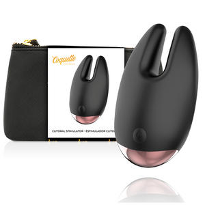 COQUETTE CHIC SOOV – CLITORIAL STIMULATOR BLACK / GULD COQUETTE MÄNGUASJAD