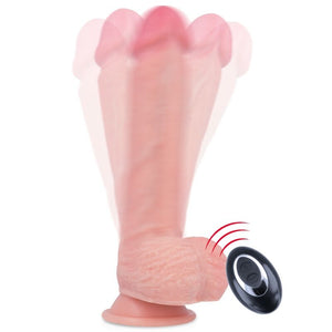 ROCKARMY - LIQUID SILICONE VIBRATOR PREMIUM APACHE REMOTE CONTROL 20.5 CM -O- 4.62 CM ROCK ARMY