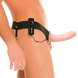 FETISH FANTASY SERIES – HOHLVIBRATOR-GURT FÜR SIE UND IHN, NATÜRLICH, 14 CM – LoveYou.lv