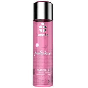 SWEDE - FRUITY LOVE HEAT EFFECT ÖLJYMANSIKAT SAMPANJAN KANSSA 60 ML SWEDE