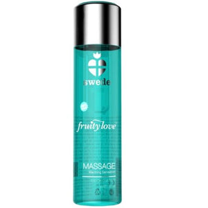 SWEDE - FRUITY LOVE MASSAGEÖL MIT WÄRMENDEM EFFEKT, SCHWARZE JOHANNISBEERE UND LIMETTE 60 ML SWEDE