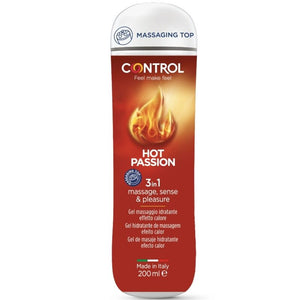 CONTROL - HOT PASSION 3 IN 1 GEL 200 ML CONTROL LUBES