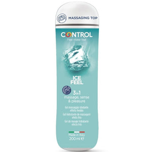 KONTROLL – GEEL 3 IN 1 ICE FEEL 200 ML KONTROLLLUBES