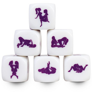 SECRETPLAY – DICE KAMASUTRA LESBIAN 25 MM SECRETPLAY 100 % PELIT