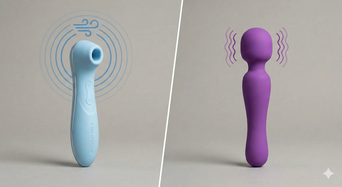 Gaisa spiediena stimulatori pret klasiskajiem vibratoriem – atšķirība ir milzīga - LoveYou.lv
