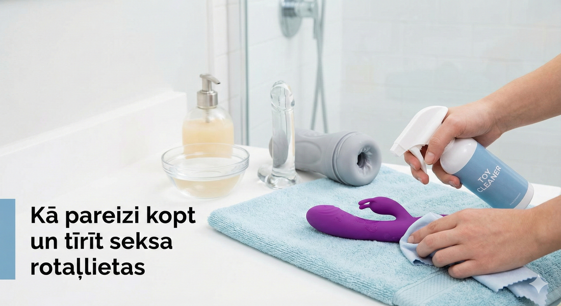 Tavas rotaļlietas ir pelnījušas rūpes: Kā pareizi kopt seksa rotaļlietas (un kāpēc tas ir obligāti)