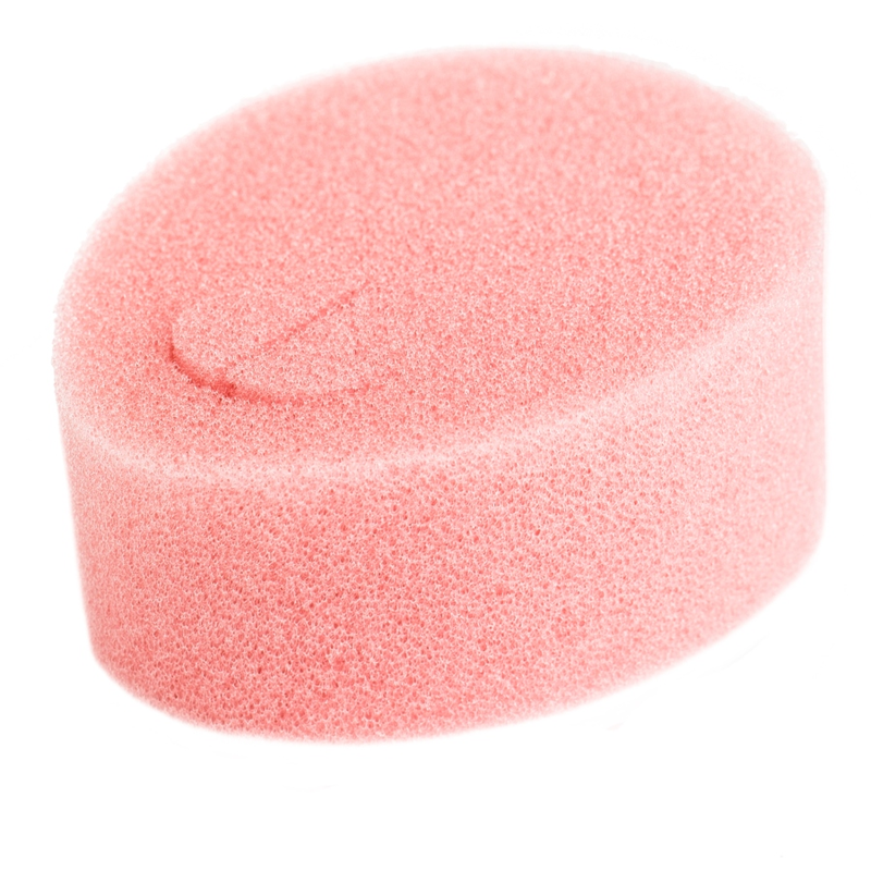 Hygienic tampon with soft texture, designed for comfort and feminine care.