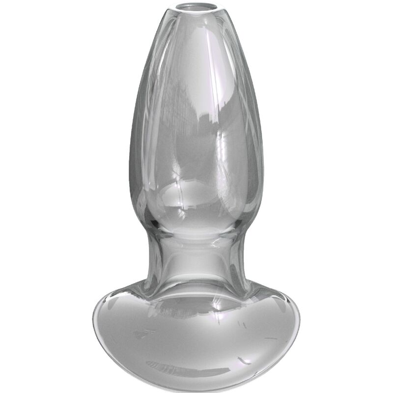 Clear glass toy with reflective surface, part of the "Toys Made of Glass" collection.