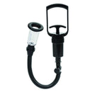 Penis enlarger pump with ergonomic design and flexible hose for effective usage.