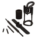 Mechanical penis extender with parts for enhancement and comfort.