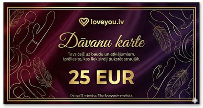 Loveyou.lv Dāvanu karte