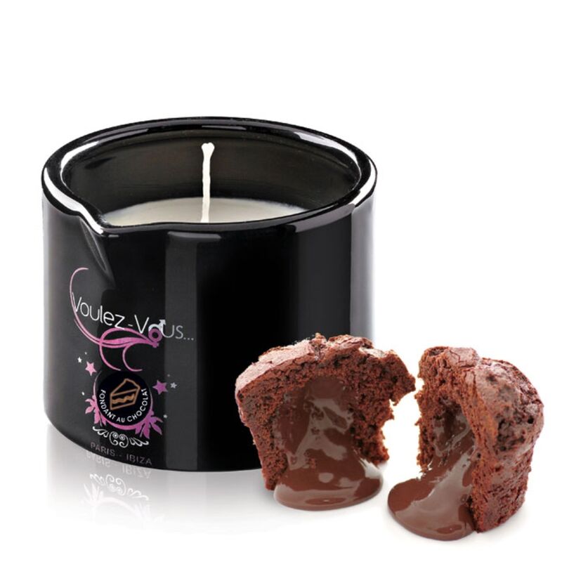 VOULEZ-VOUS - MASSAGEKERZE - SCHOKOLADENFONDANT 180 ML Voulez-Vous...