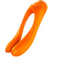 APMIERINĀTĀJS - CANDY cane PIRKSTA VIBRATORS ORANŽS
