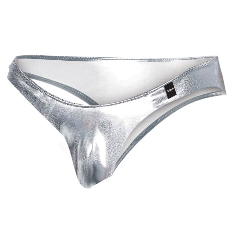 CUT4MEN - CALZONCILLO CORTE BAJO PLATEADO L CUT4MEN BRIEF & BIKINI
