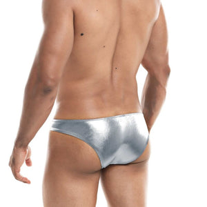 CUT4MEN - CALZONCILLO CORTE BAJO PLATEADO XL CUT4MEN BRIEF & BIKINI