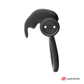 Black and silver remote control cockring made of medical silicone by WatchMe, designed for enhanced male stimulation.