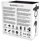 Packaging of BLACK&SILVER Burton Remote Control Cockring made of medical silicone.