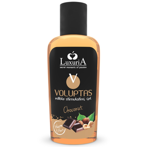 INTIMATELINE LUXURIA - VOLUPTAS EDIBLE MASSAGE GEL WARMING EFFECT - CHOCONUT 100 ML INTIMATELINE LUXURIA
