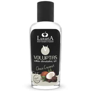 INTIMATELINE LUXURIA - VOLUPTAS PĀRTIKAS MASĀŽAS GELS SILDĪŠANAS EFEKTS - KOKONSRIEKSTS UN KRĒMS 100 ML