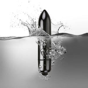 ROCKS-OFF - VIBRATING BULLET RO-80MM MIDNIGHT METAL ROCKS-OFF