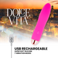 DOLCE VITA - ПЕРЕЗАРЯЖАЕМЫЙ ВИБРАТОР FOUR PINK 7 СКОРОСТЕЙ