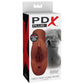 PDX PLUS — PERFECT PUSSY DOUBLE STROKER VAGĪNAS UN TŪPĻA MASTURBATORS, BRUNS