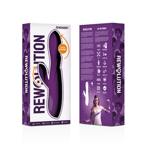 REWOLUTION - REWORABBIT ГИБКИЙ ВИБРАТОР С КРОЛИК