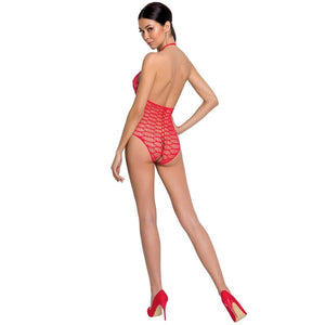 PASSION - WOMAN BS087 BODYSTOCKING ROJO TALLA UNICA PASSION WOMAN