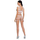 KAISLĪBA - SIEVIETE BS089 BODYSTOKING BLANCO TALLA UNICA