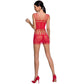 KAISLĪBA - SIEVIETE BS090 BODYSTOKING ROJO TALLA UNICA