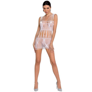 PASSION - WOMAN BS090 BODYSTOCKING BLANCO TALLA UNICA PASSION WOMAN