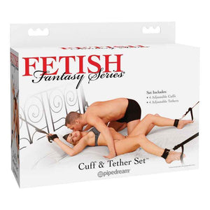FETISH FANTASY CUFF AND TETHER SET - LoveYou.lv