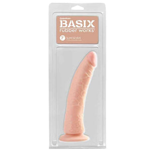 BASIX - JELLY PENIS SLIM 19 CM NATURAL - LoveYou.lv