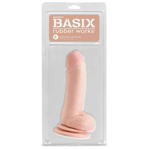 BASIX - NATURAL SUCTION JELLY PENIS 18 CM - LoveYou.lv