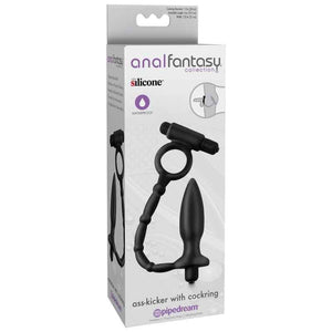 ANAL FANTASY - MINI ANAL STIMULATOR WITH RING AND VIBRATING BULLET - LoveYou.lv