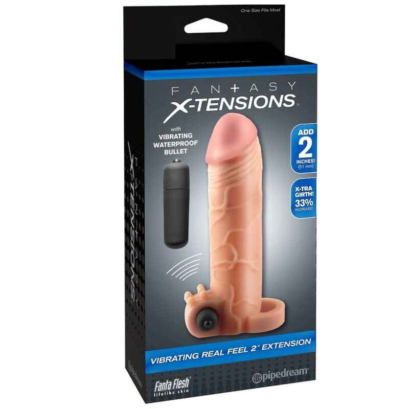 FANTASY X-TENSIONS – VIBRIERENDE REAL FEEL 2-VERLÄNGERUNG – LoveYou.lv