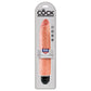 KING COCK - 25,4 CM VIBRĒJOŠS STĪVS MĪKSTS