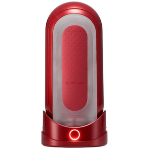 TENGA - FLIP 0 ZERO RED AR SILDĪTĀJU